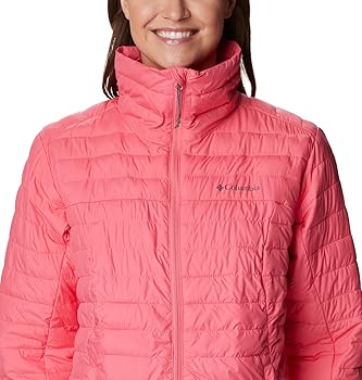 Columbia パフ ダウンジャケット S ラベンダー ピンク Columbia Girls' Silver Falls Hooded Jacket